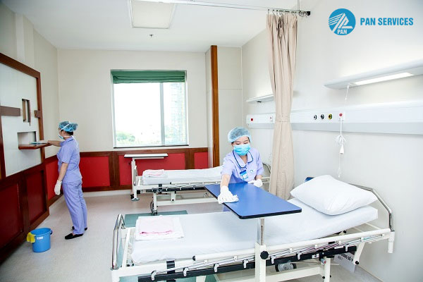 Pan Services Hà Nội hiện đang cung cấp dịch vụ vệ sinh bệnh viện và hộ lý cho bệnh viện 108