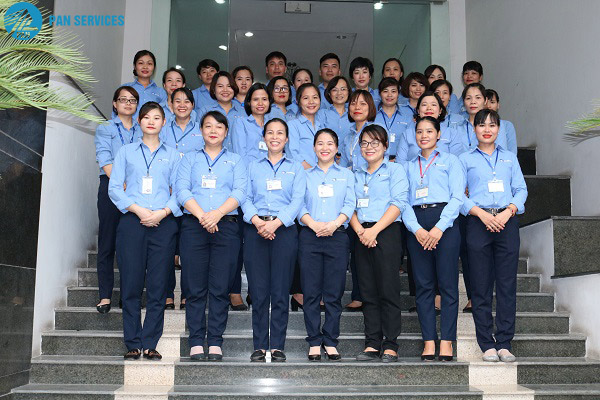 Các giám sát vệ sinh công nghiệp của Pan Services Hà Nội