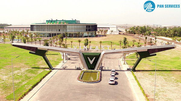 Tổ hợp nhà máy sản xuất xe ô tô, xe máy điện Vinfast - biểu tượng công nghiệp mới của thành phố Hải Phòng